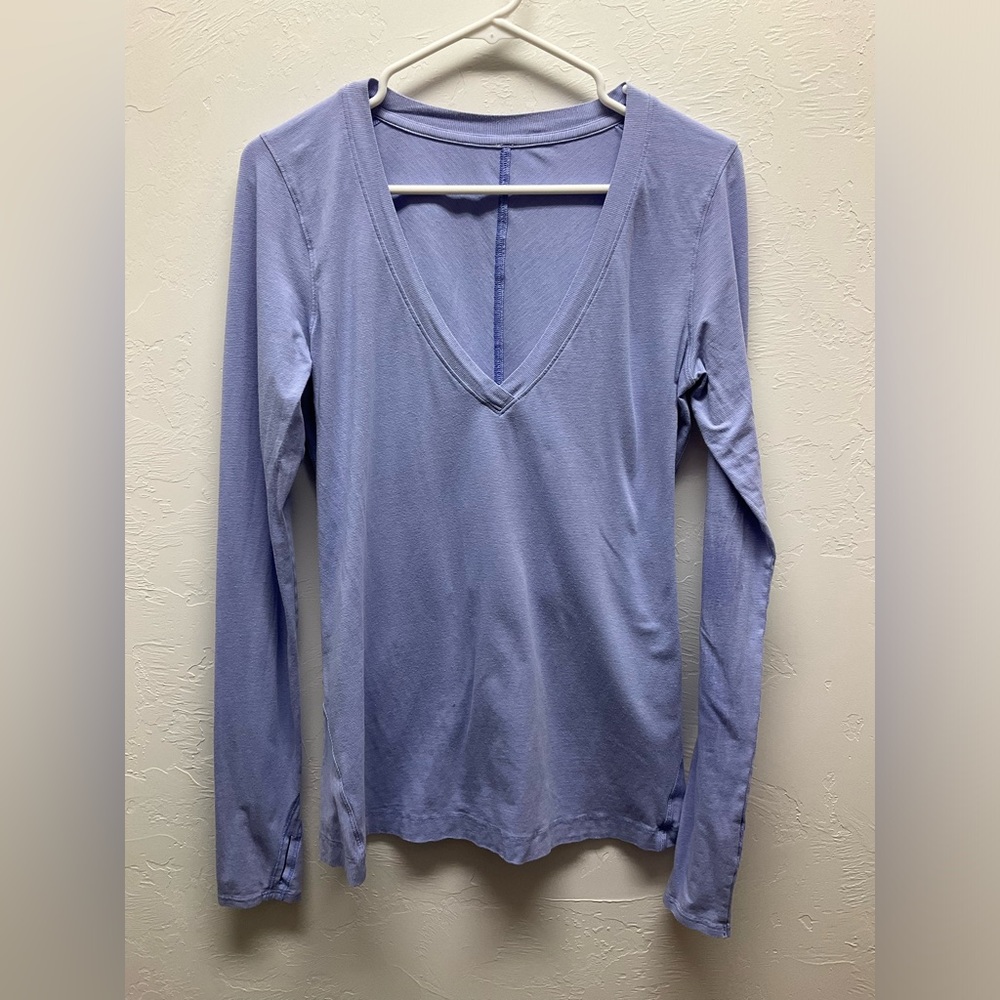 Lululemon Purple Long Sleeve Shirt